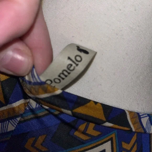 NWOT Pomelo Silk polyester Pull over Dress 3X - Picture 6 of 6